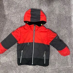 Obermeyer Red and Gray Jacket